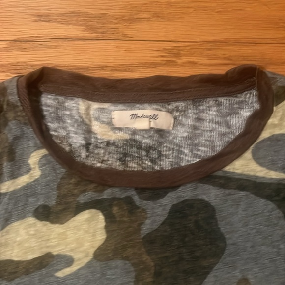 Madewell linen camo tee - Picture 4 of 7